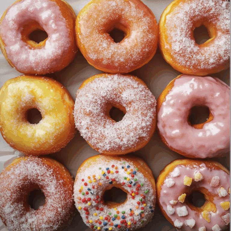 Irresistible Sugar-Coated Doughnuts