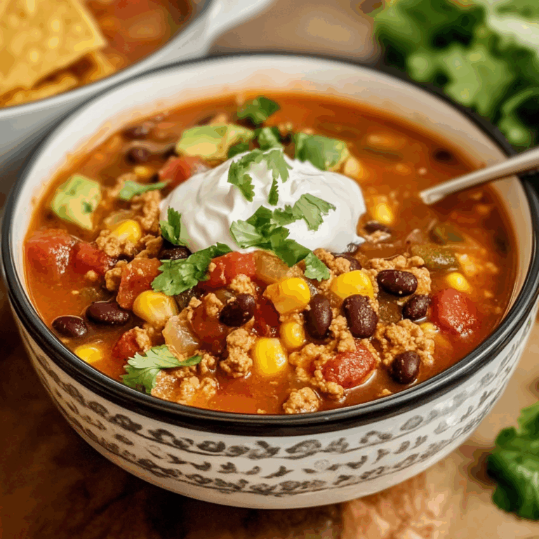 Taco Soup: A Flavorful, Easy-to-Make Recipe