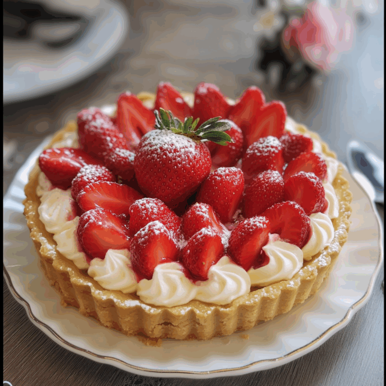 Irresistible Strawberry Tart: A Delightful Treat