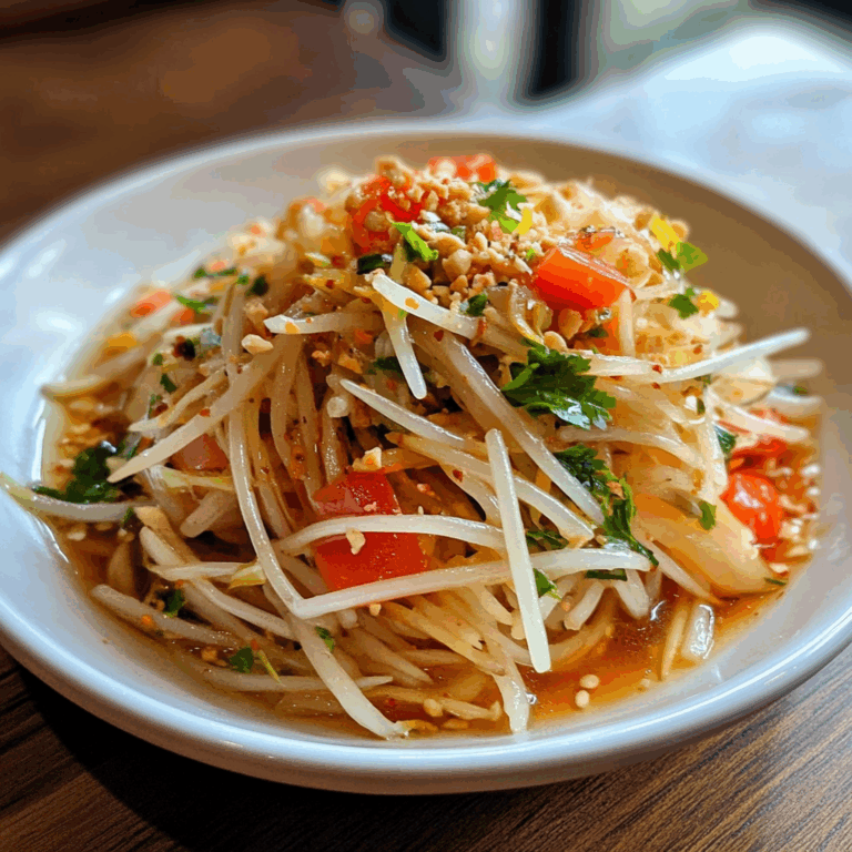 Authentic Thai Papaya Salad: A Refreshing and Flavorful Delight