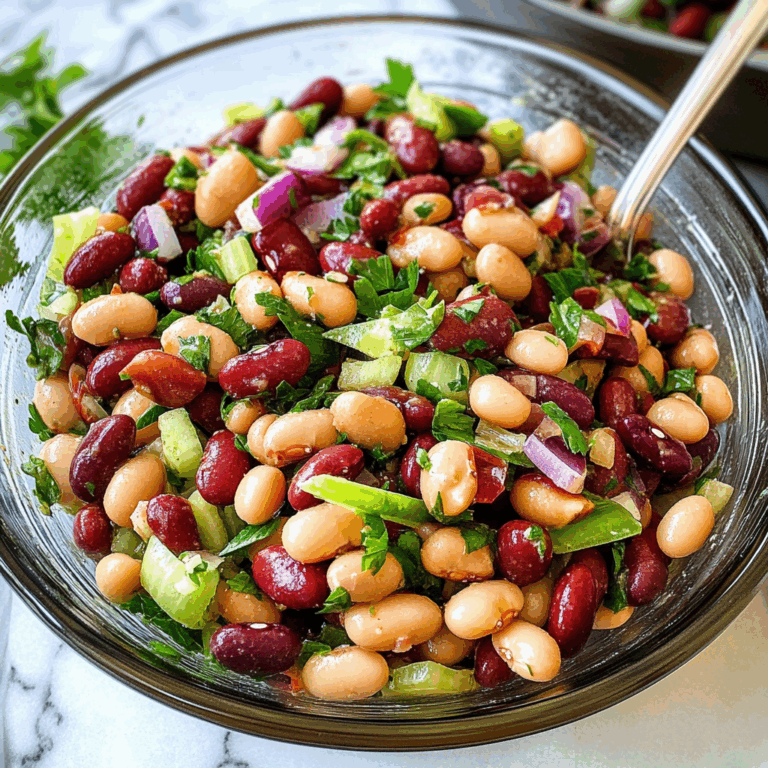 Delightful Three Bean Salad Recipe