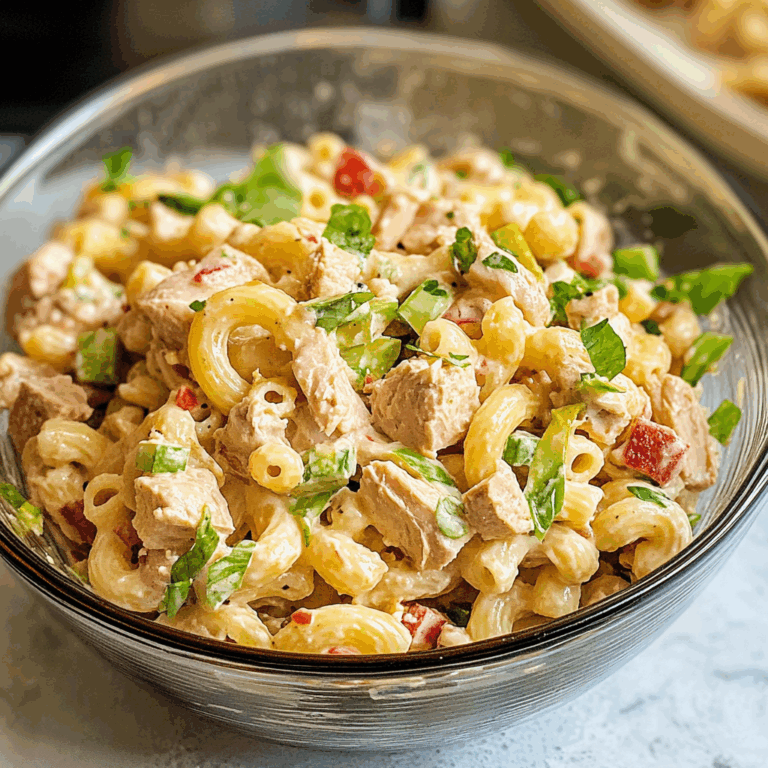 Tuna Macaroni Salad Recipe: A Classic Picnic Favorite