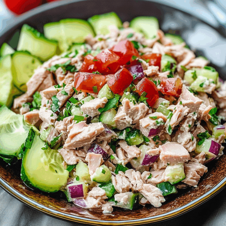 Healthy Tuna Salad Recipe: A Flavorful and Nutritious Delight