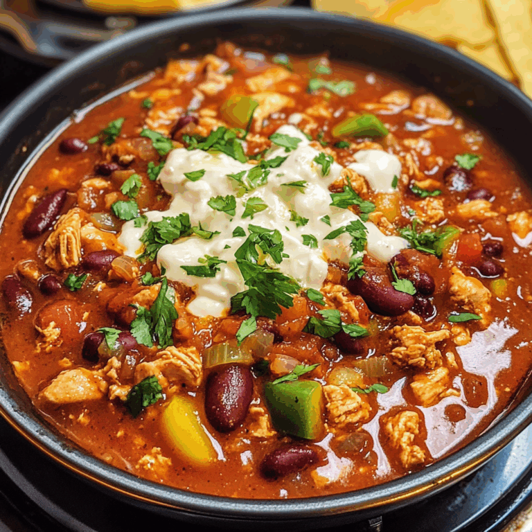 Hearty and Flavorful Chicken Chili
