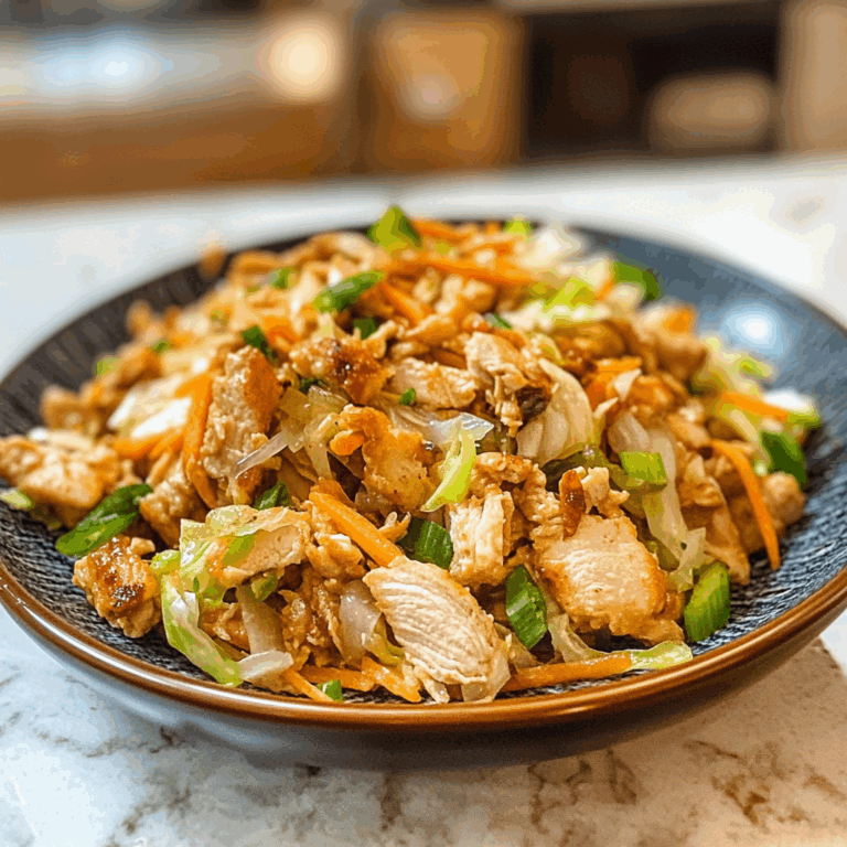Chicken Egg Roll Bowls: The Healthier, Easier Take on a Classic