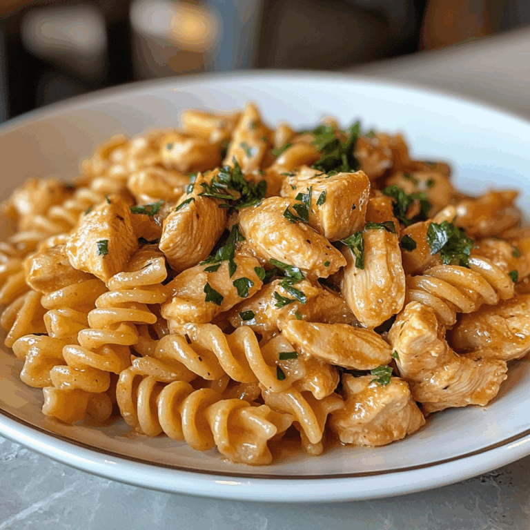 Chicken Pasta with Parsley: A Flavorful and Easy Weeknight Meal