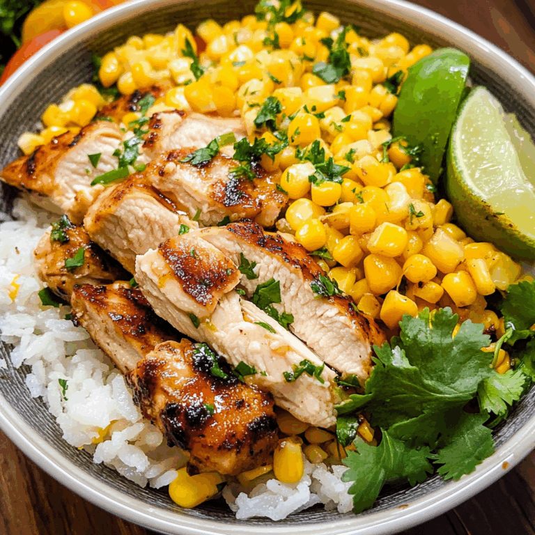 Chicken Rice with Corn and Cilantro