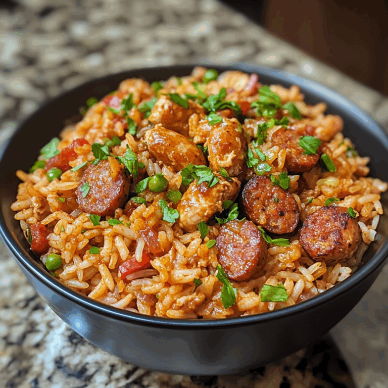 Chicken Sausage Jambalaya: A Flavorful Twist on a Cajun Classic