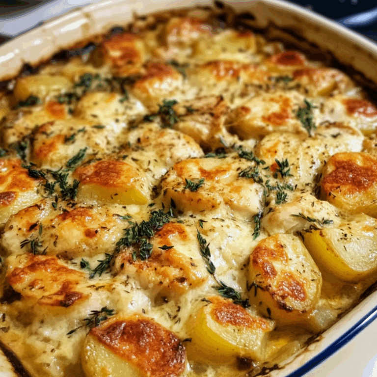 Delicious Chicken and Potato Bake