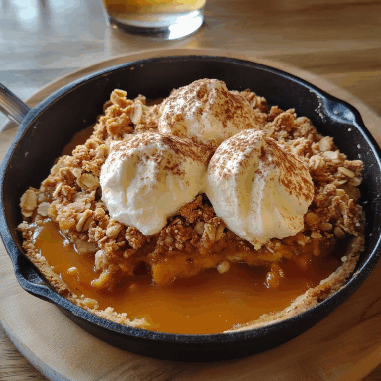 Pumpkin Pie Crisp: A Fall Twist on a Classic Dessert