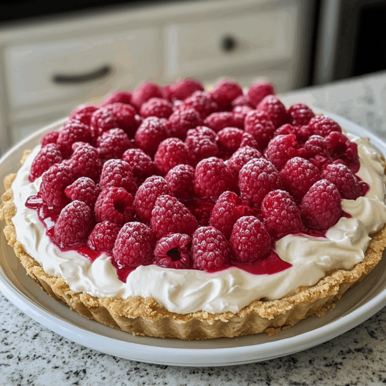 Raspberry Cream Pie: A Decadent Taste of Summer