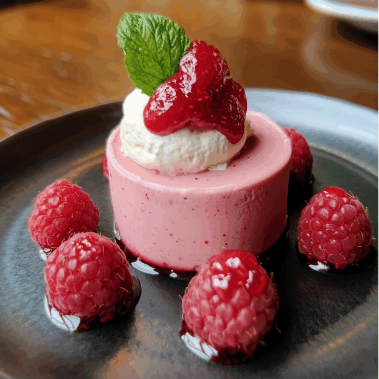 Luscious Raspberry Mousse: A Delightful Dessert