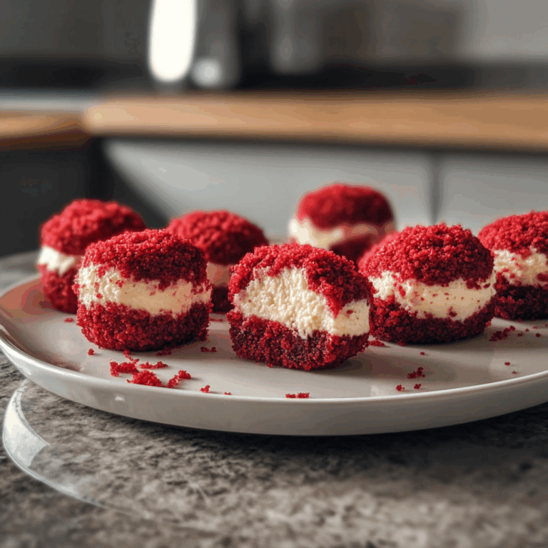 Red Velvet Cheesecake Bites: Indulgent Treats with a Twist