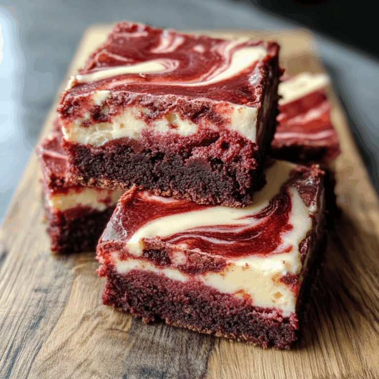 Red Velvet Cheesecake Brownies