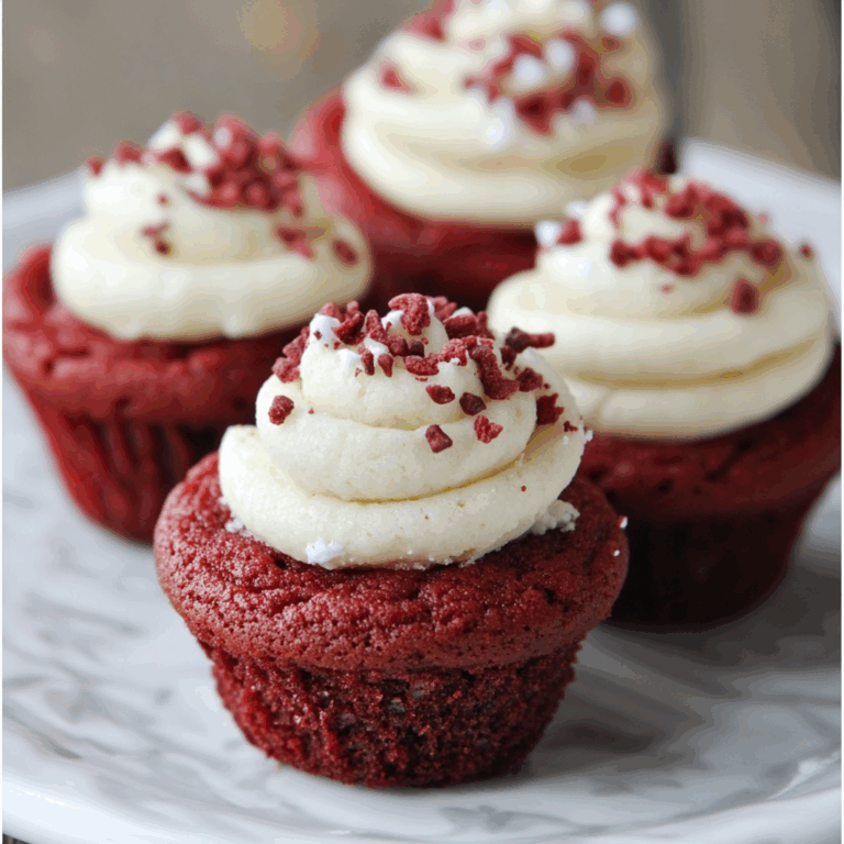 Decadent Red Velvet Cookie Cups