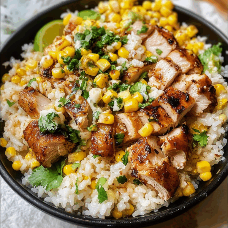 Delightful Rice, Corn and Chicken Dish