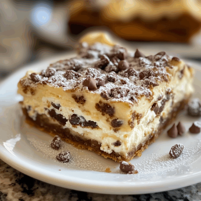 Ricotta Cannoli Squares: Creamy, Indulgent Perfection