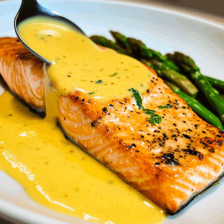 Salmon in Yellow Sauce: A Delightful Seafood Delight