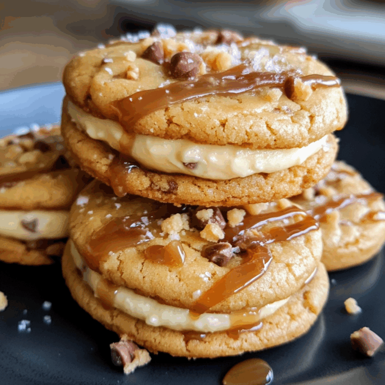 Salted Caramel Cheesecake Cookies