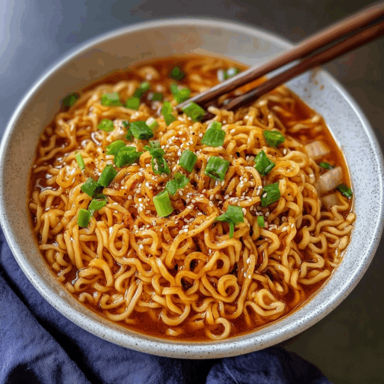 Saucy Ramen Noodles: A Flavorful Twist on a Pantry Staple
