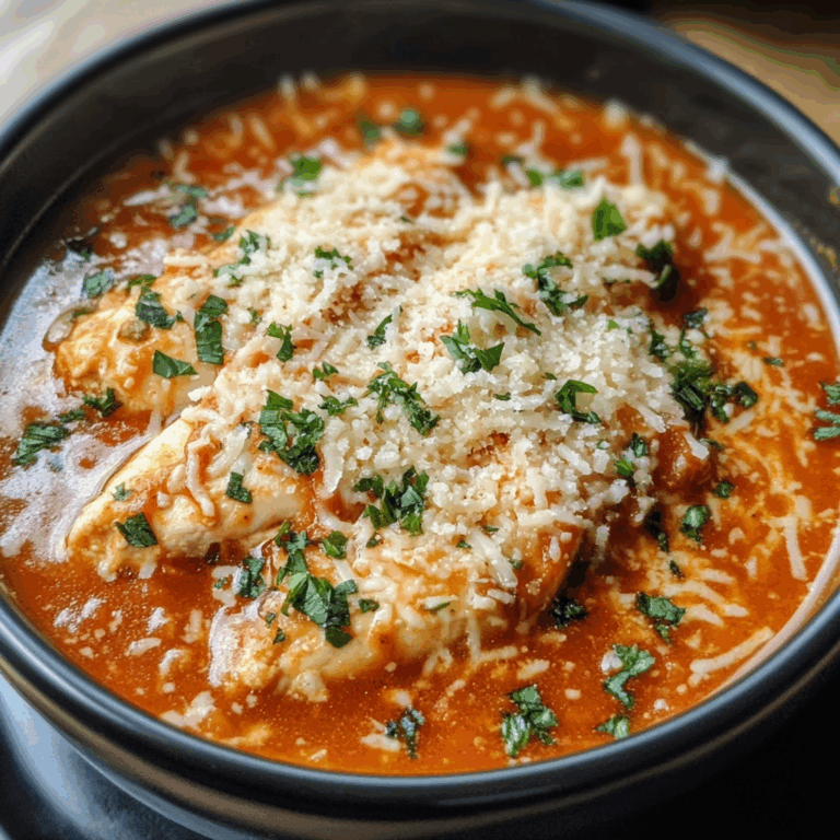 Chicken Parmesan Soup: Comfort in a Bowl