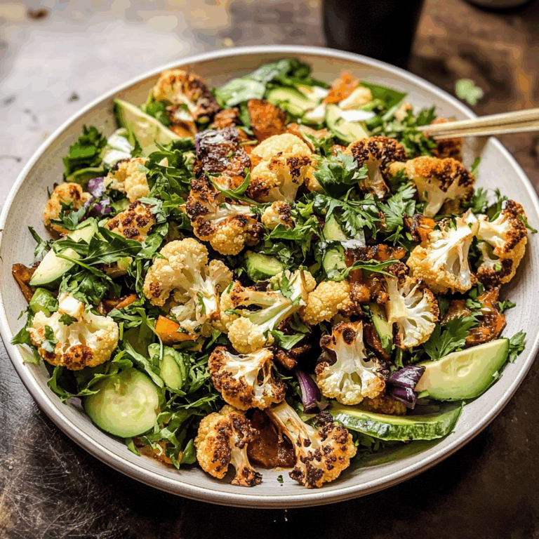 Roasted Cauliflower Salad Recipe: Delicious and Nutritious