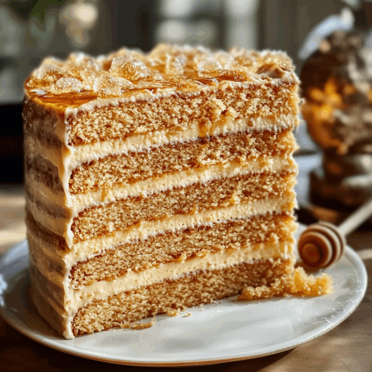 Irresistible Russian Honey Cake