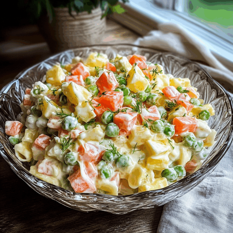 Delightful Russian Salad Recipe