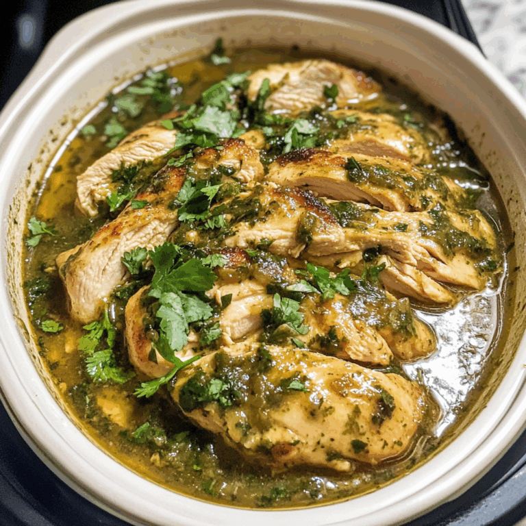 Savory Salsa Verde Chicken: A Flavorful Fiesta