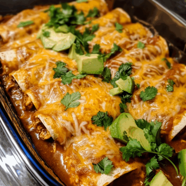 Slow Cooker Chicken Enchiladas: A Hands-Off Fiesta Favorite